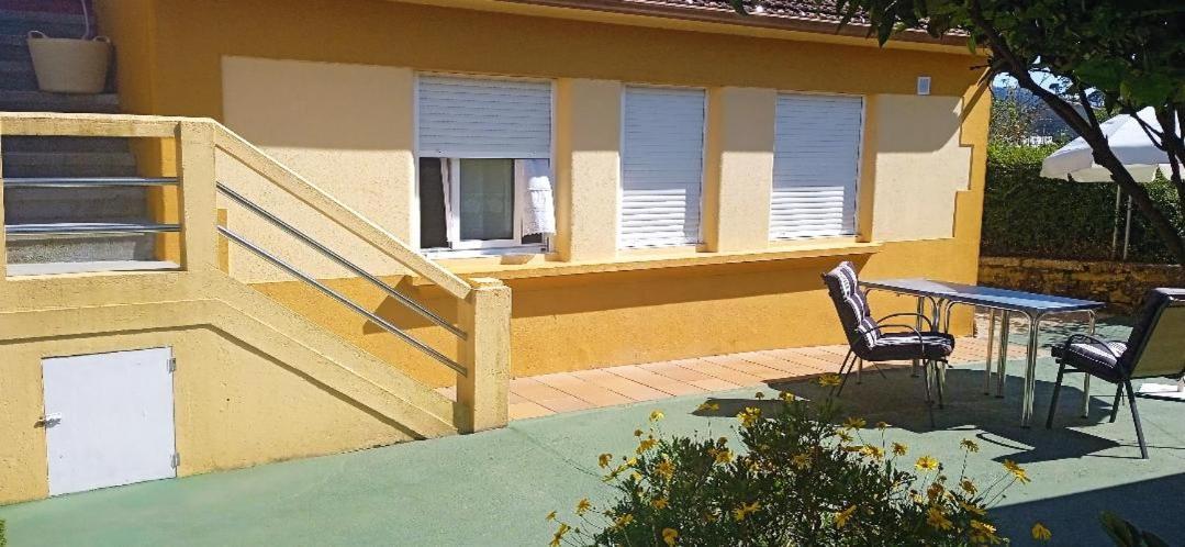 Casita Con Terreno A 10 Minutos Del Centro De Vigo Villa Moana Bagian luar foto